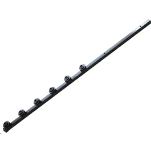 F/Pole - 6Line Straight Tube Black
